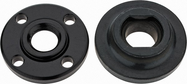 Anvil 1" Pipe, 4" OD, 11/16" Hub Length, Black Floor Pipe Flange - 0310105408