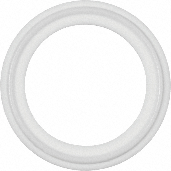 VNE Sanitary Tube Gasket: Viton, 2-1/2" OD - EG40V2.5