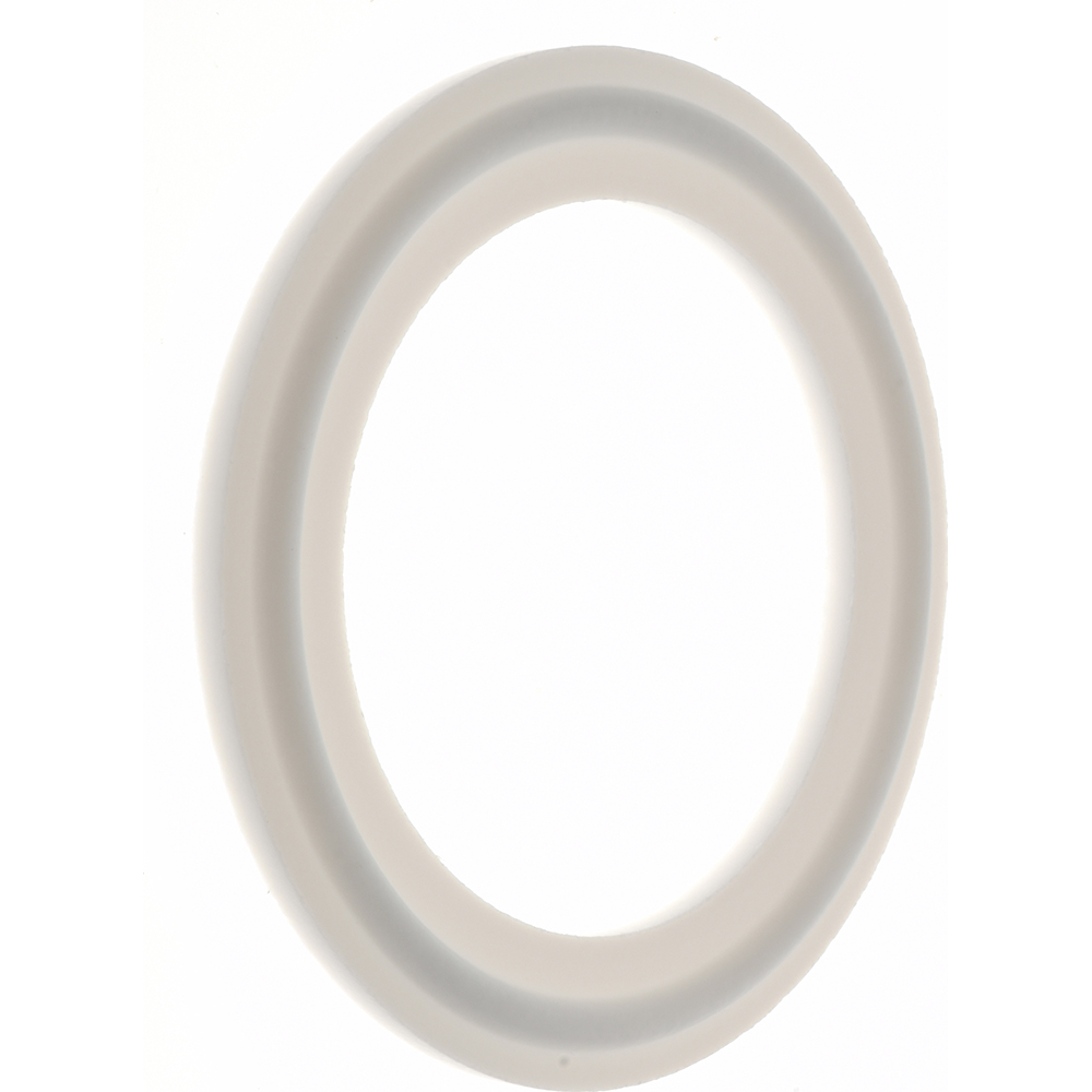 VNE Sanitary Tube Gasket: Viton, 2-1/2" OD - EG40V2.5