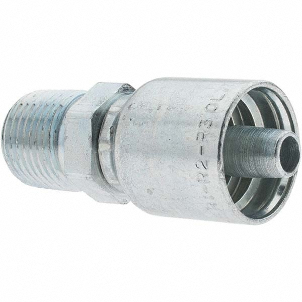 Parker Hydraulic Hose Male ORFS Swivel Fitting: 0.25" ID, 4 mm, 11/16-16 - PP-00312