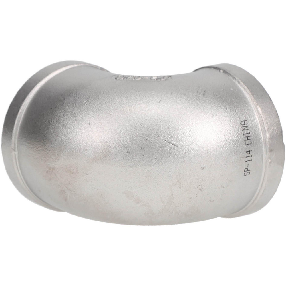 Value Collection Pipe 90 deg Elbow: 1-1/2", 304 Stainless Steel - 4LB9011/2