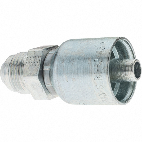 Parker Hydraulic Hose 45 ° Elbow: 0.25" ID, 4 mm, 3/8" - KP80012