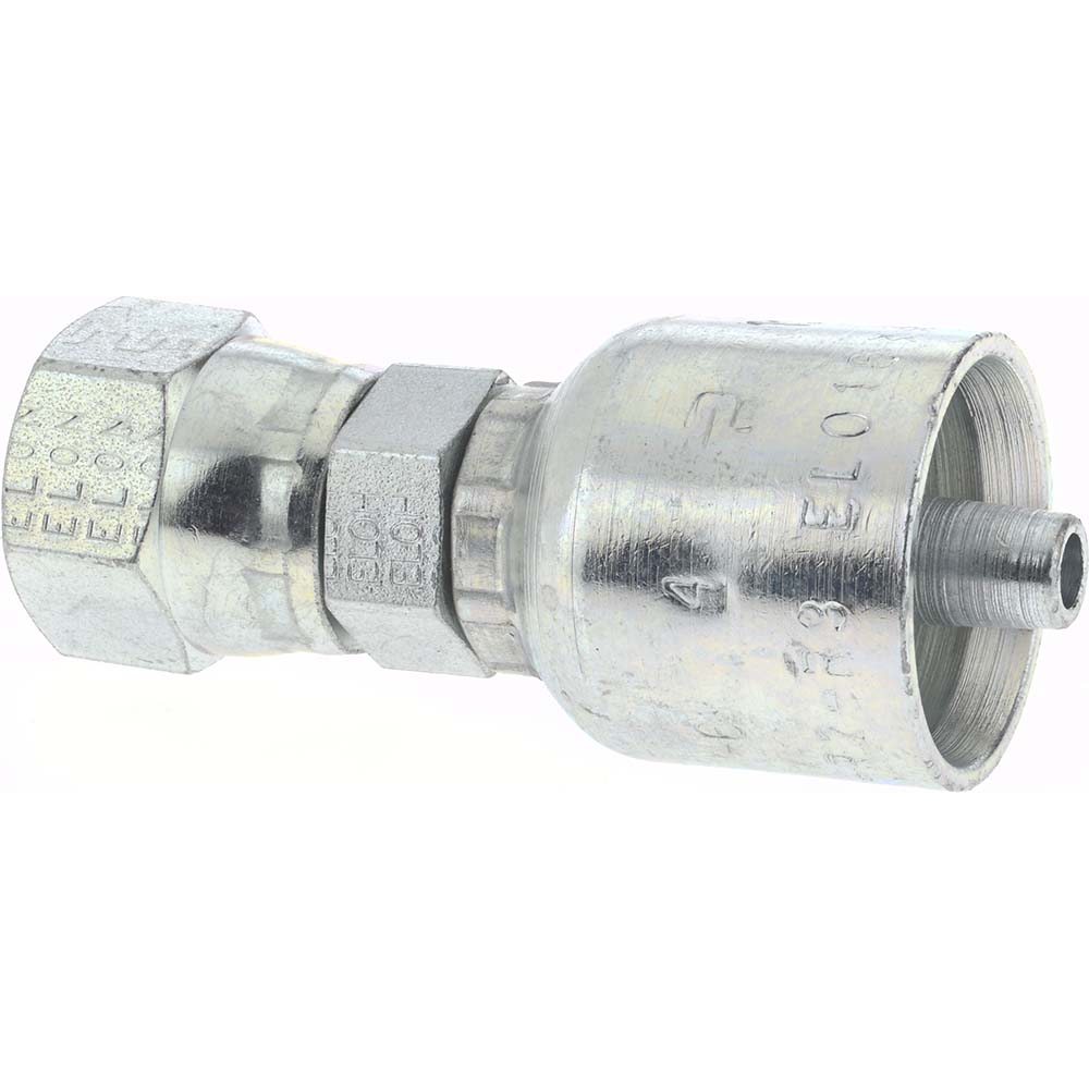 Parker Hydraulic Hose 45 ° Elbow: 0.25" ID, 4 mm, 3/8" - KP80012
