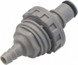 CPC Colder Products 3/8" Barb, Female, Nonspill Quick Disconnect Coupling - NS4D17006