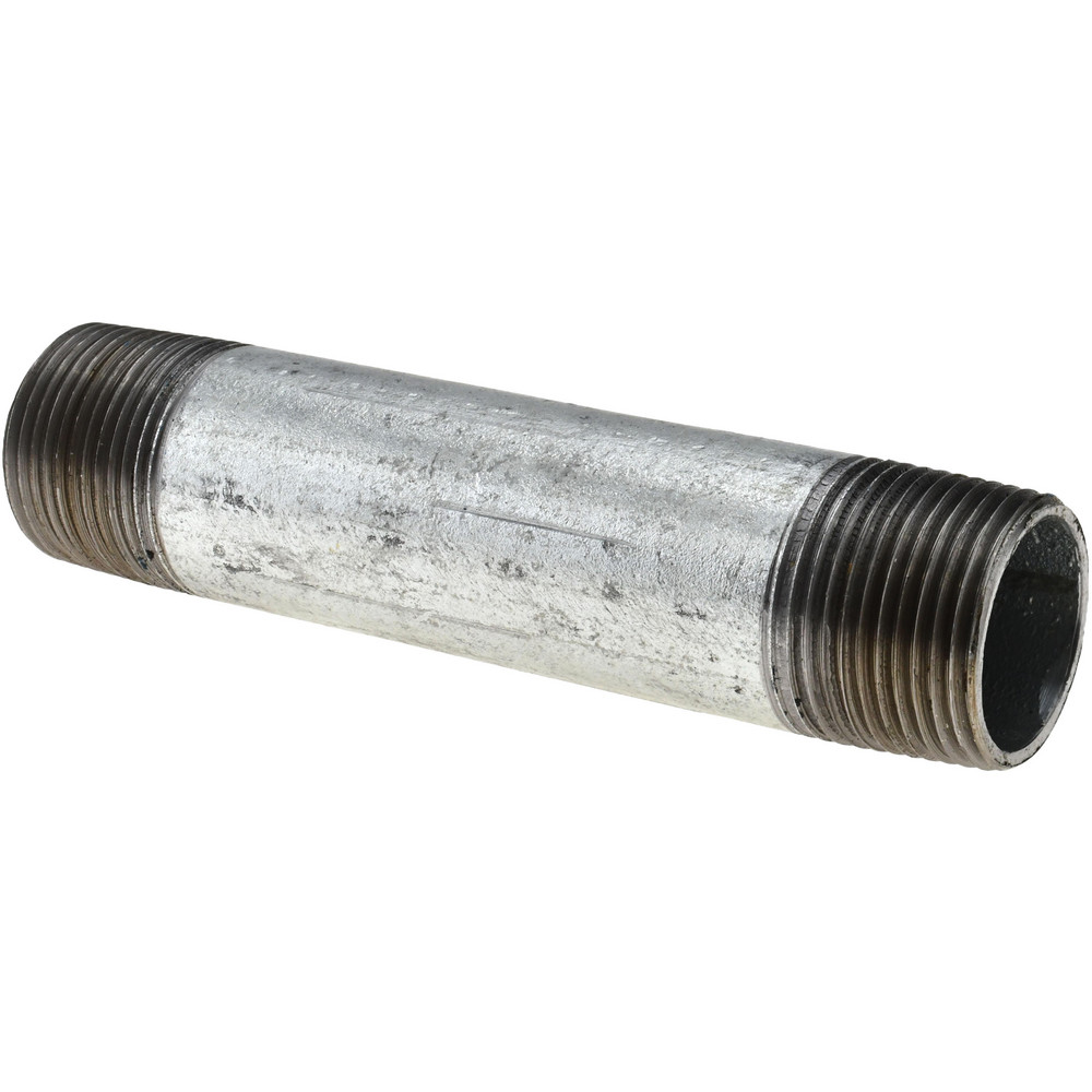 B&K Mueller Galvanized Pipe Nipple: 1", 5-1/2" Long, Schedule 40, Steel - 565-055HC