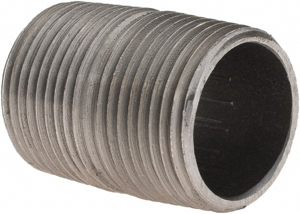 Value Collection Black Pipe Nipple: 3/4" Dia x 1-3/8" Long, Schedule 80 - XNBS05001