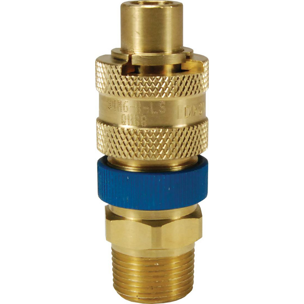 Dixon Valve & Coupling Pneumatic Hose Fittings & Couplings: Plug, Plug, Dix-Lock - N4M6-B-LS