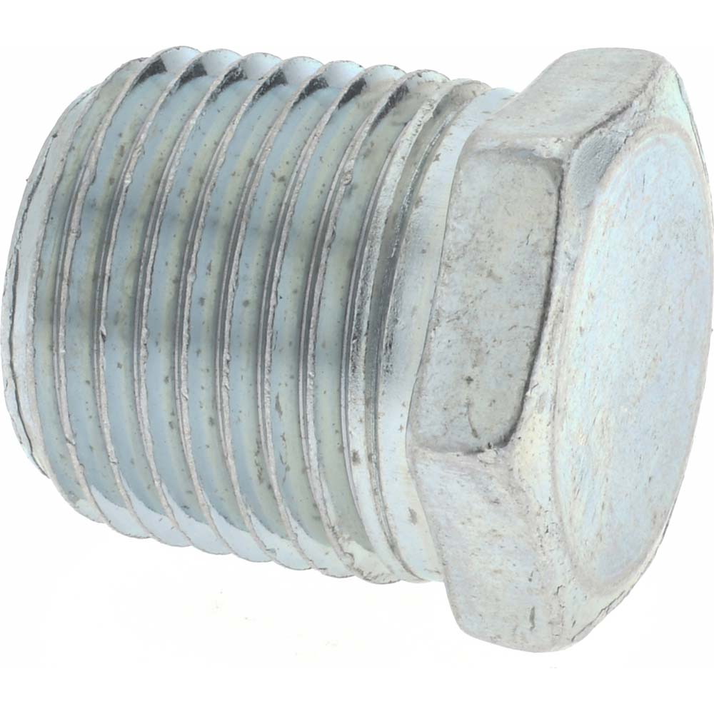 Parker Industrial Pipe Hex Plug: 1/2 x 3/8" Male Thread, MNPTF - KP79101