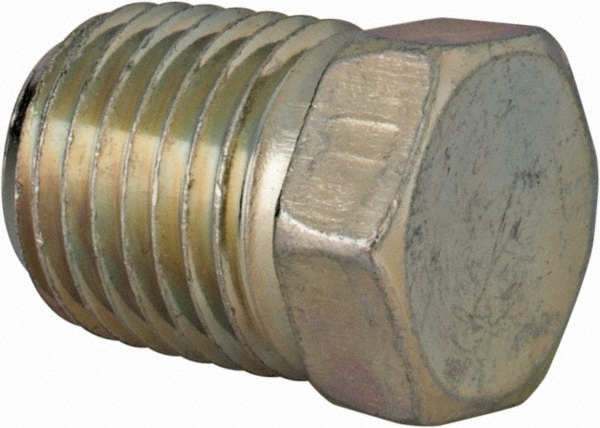 Parker Industrial Pipe Hex Plug: 1/2 x 3/8" Male Thread, MNPTF - KP79101