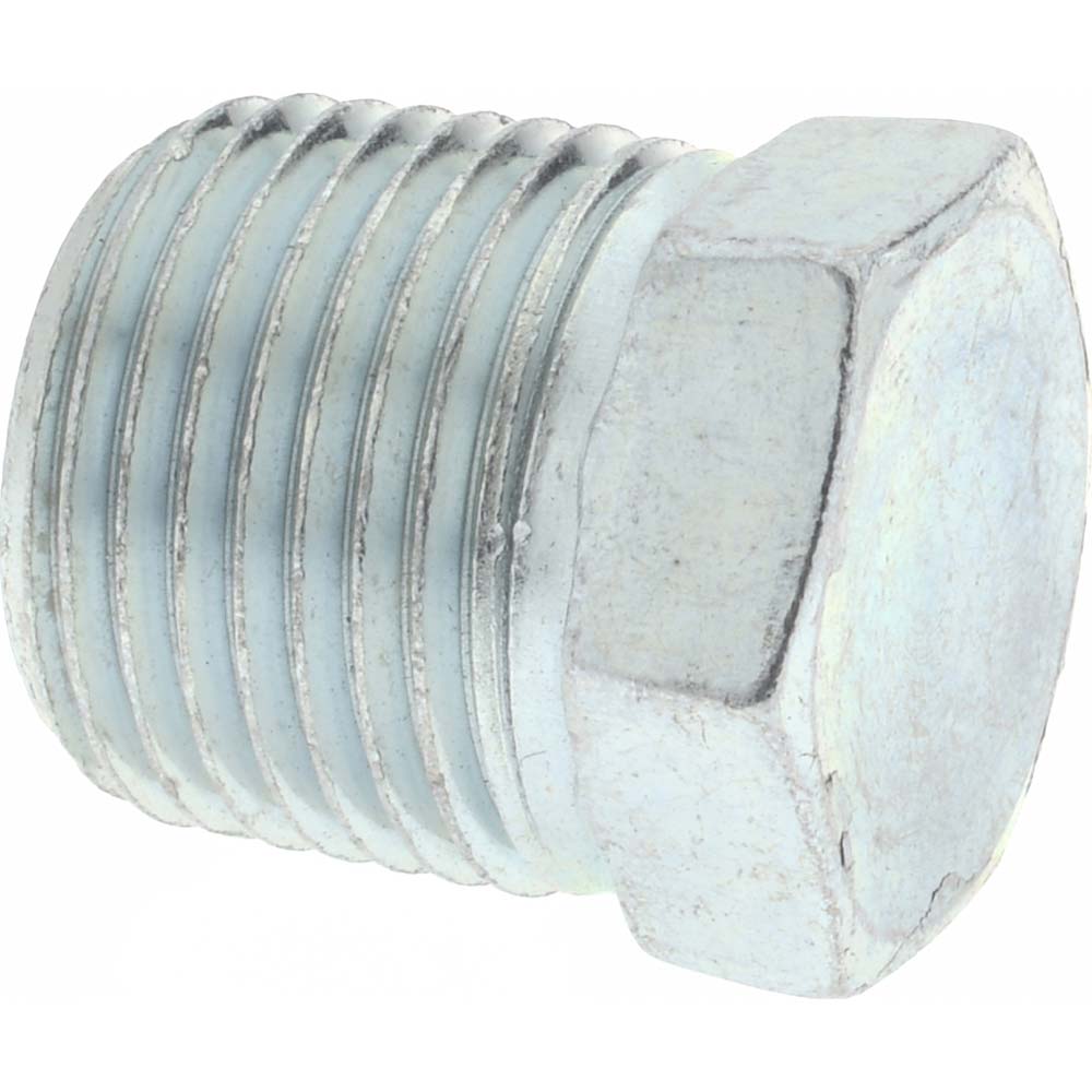 Parker Industrial Pipe Hex Plug: 1/2 x 3/8" Male Thread, MNPTF - KP79101