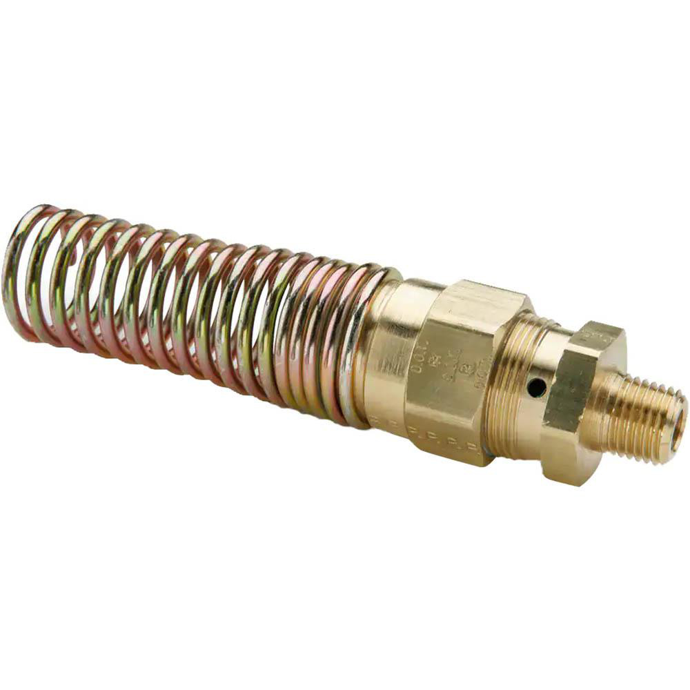 SANI-LAV 1 Piece, 3/4 GHT & 3/4 GHT MNPT x FGHT, Brass Reusable Hose Male Swivel Fitting - N17
