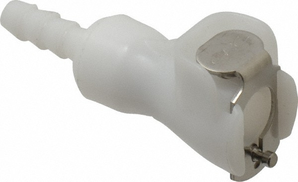 CPC Colder Products 1/4" Nominal Flow, 1/4" ID, Female, Inline Hose Barb-Female Socket - PLC17004