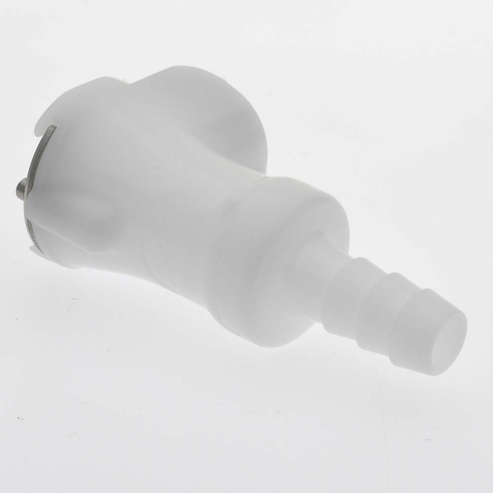 CPC Colder Products 1/4" Nominal Flow, 1/4" ID, Female, Inline Hose Barb-Female Socket - PLC17004