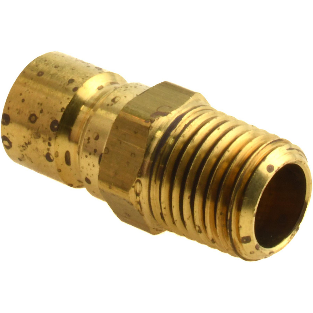 Parker Compression Tube Connector: 1/4" Tube OD, Compression x FNPT - BD-10754