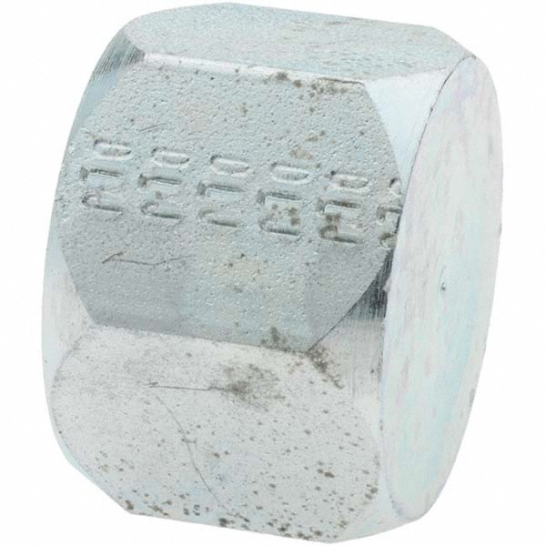 Brennan Steel Flared Tube Cap: 3/4" OD, 1-1/16-12 Thread, 37 deg Flared Angle - 10447