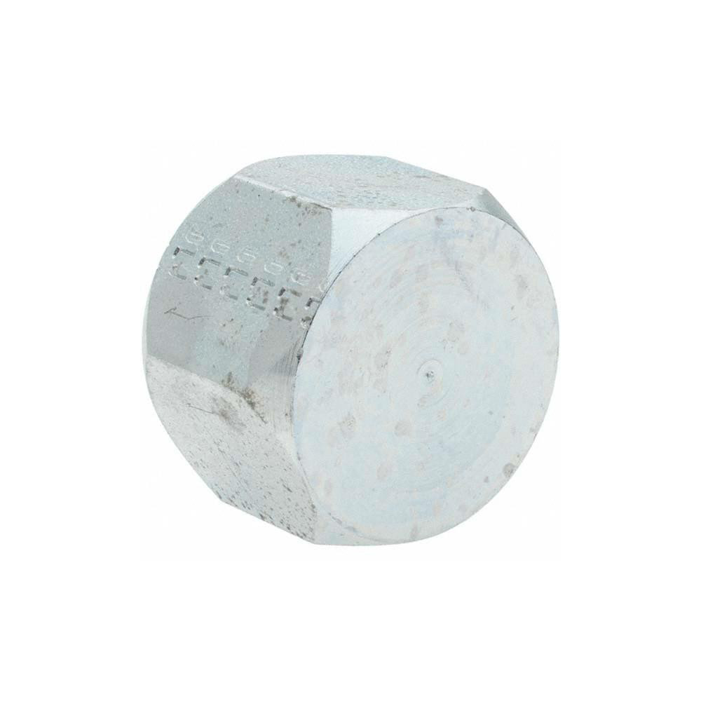 Brennan Steel Flared Tube Cap: 3/4" OD, 1-1/16-12 Thread, 37 deg Flared Angle - 10447
