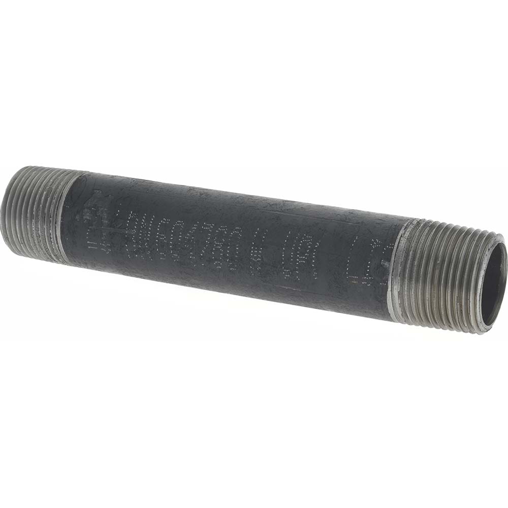 Value Collection Black Pipe Nipple: 3/4" Dia x 5-1/2" Long, Schedule 80 - XNB05055