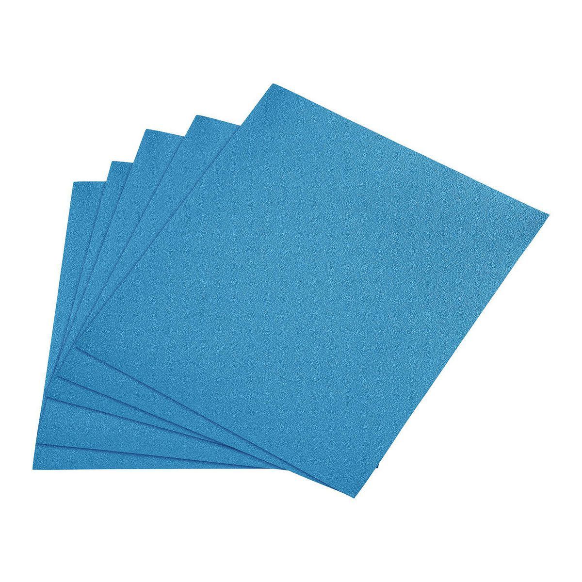 Hojas de lijado en seco Hercules de 9 pulgadas x 11 pulgadas, grano 100 con grano de alúmina cerámica, paquete de 5 - 58418