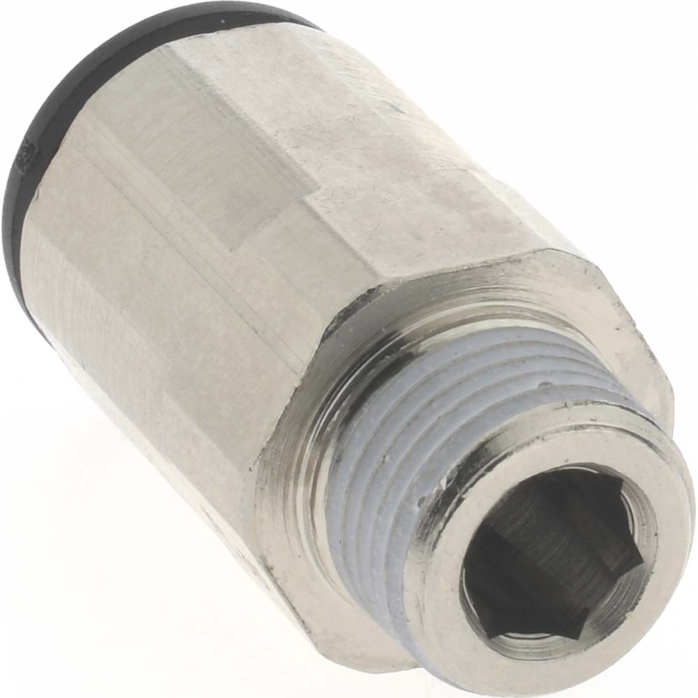 Legris Push-to-Connect Tube x Male BSPT Fitting: Connector, BSPT, 5/16" OD - 3175 08 10