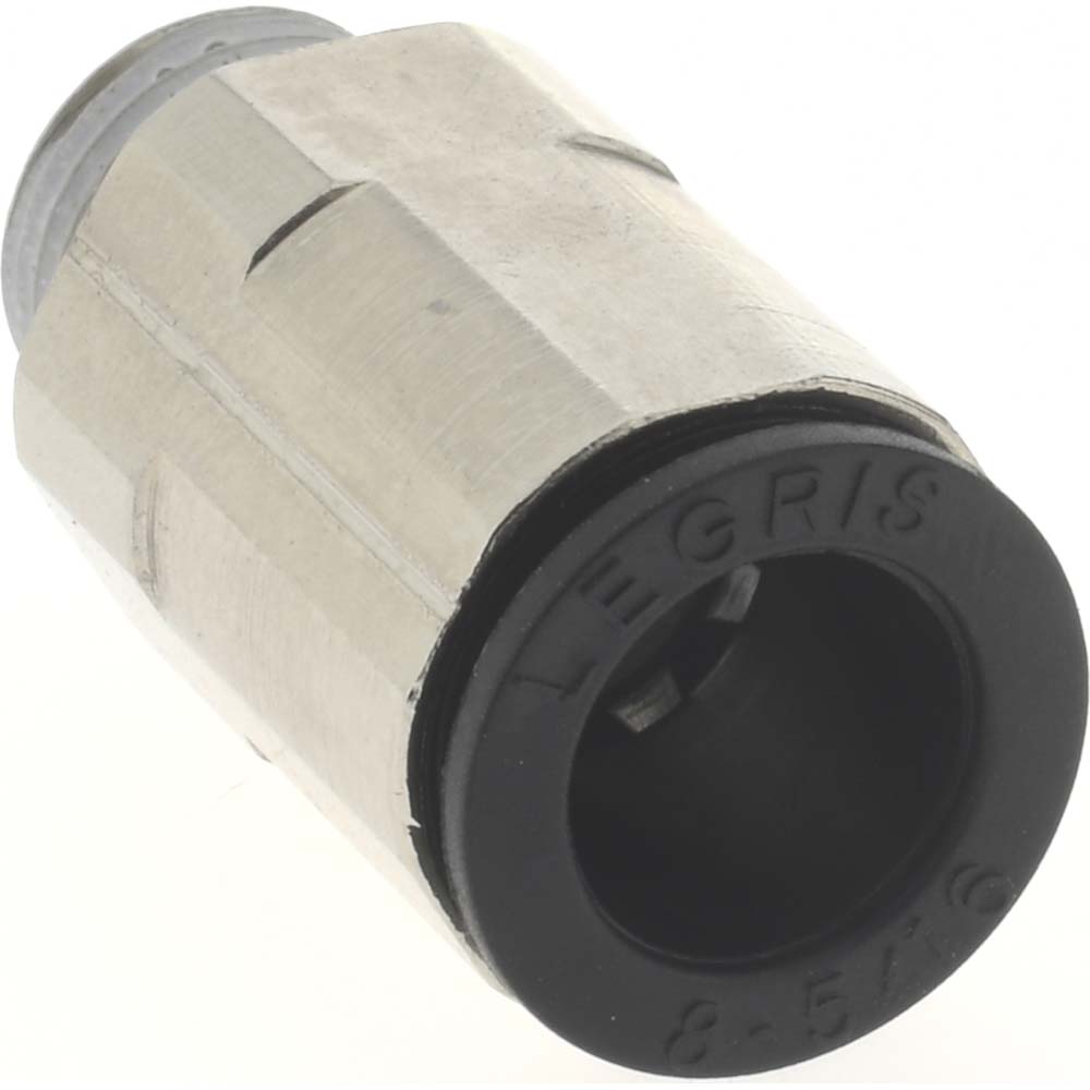 Legris Push-to-Connect Tube x Male BSPT Fitting: Connector, BSPT, 5/16" OD - 3175 08 10