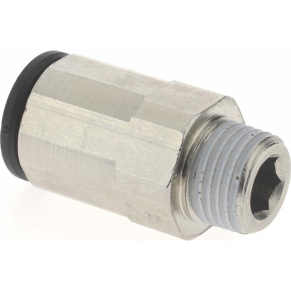 Legris Push-to-Connect Tube x Male BSPT Fitting: Connector, BSPT, 5/16" OD - 3175 08 10