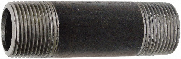 Value Collection Black Pipe Nipple: 3/4" Dia x 2" Long, Schedule 80 - XNBS05020