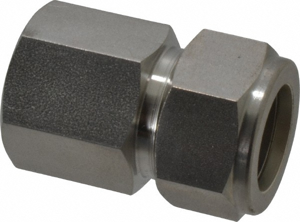 Ham-Let Compression Tube Connector: 1/2" Tube OD, Compression x FNPT - 3001804