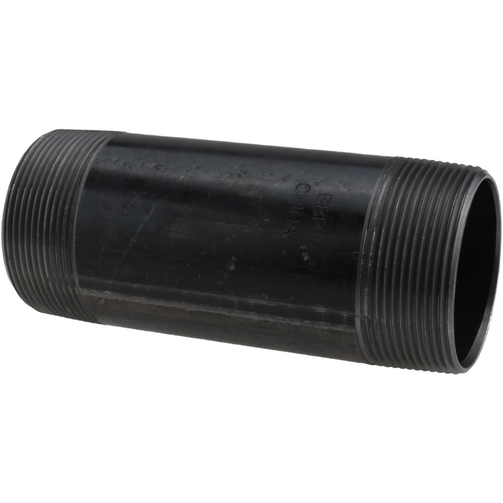 B&K Mueller Black Pipe Nipple: 2" Dia x 5-1/2" Long, Schedule 40 - 588-055HC