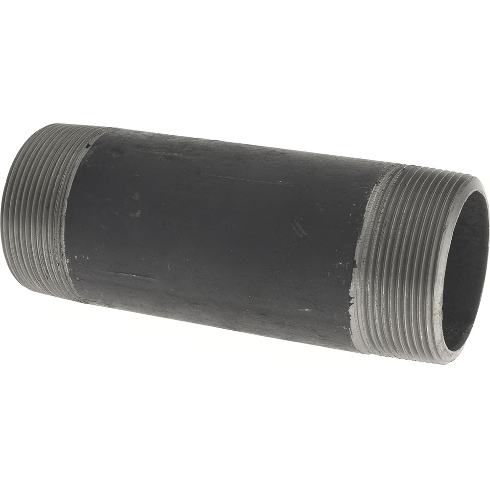 B&K Mueller Black Pipe Nipple: 2" Dia x 5-1/2" Long, Schedule 40 - 588-055HC