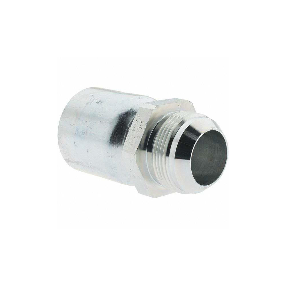Parker Hydraulic Hose Swivel Fitting: 1" ID, 16 mm, 1-5/8-12 - 10343-20-16