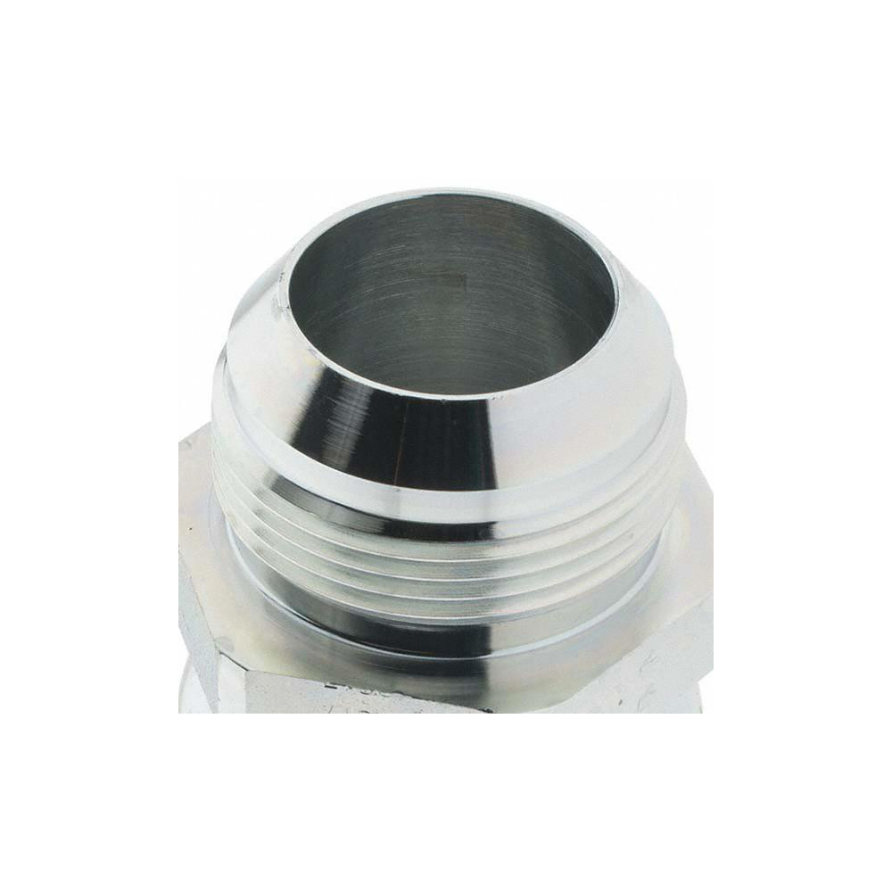 Parker Hydraulic Hose Swivel Fitting: 1" ID, 16 mm, 1-5/8-12 - 10343-20-16