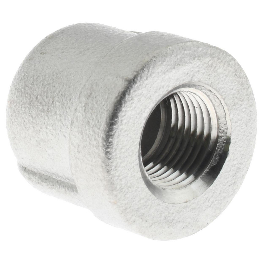 Merit Brass Pipe Half Coupling: 1/8", 316 & 316L Stainless Steel - 3611HD-02