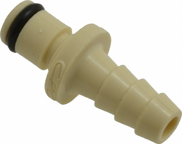CPC Colder Products 1/8" Nominal Flow, 1/8" ID, Male, Inline Hose Barb-Male Plug - PMC220212