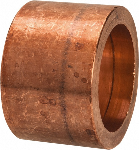 Mueller Industries Wrot Copper Pipe Flush Bushing: 3/4" x 1/2" Fitting, FTG x C, Solder Joint - W 01726