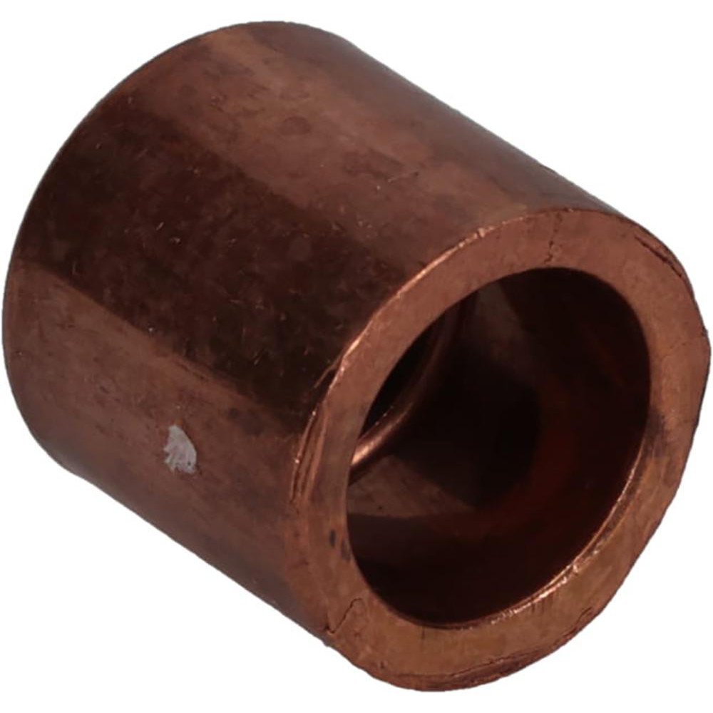 Mueller Industries Wrot Copper Pipe Flush Bushing: 3/4" x 1/2" Fitting, FTG x C, Solder Joint - W 01726