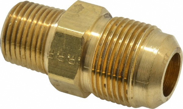 Parker Hydraulic Hose Male NPTF Pipe Swivel Fitting: 0.75" ID, 12 mm, 3/4-14 - 31382-12-12