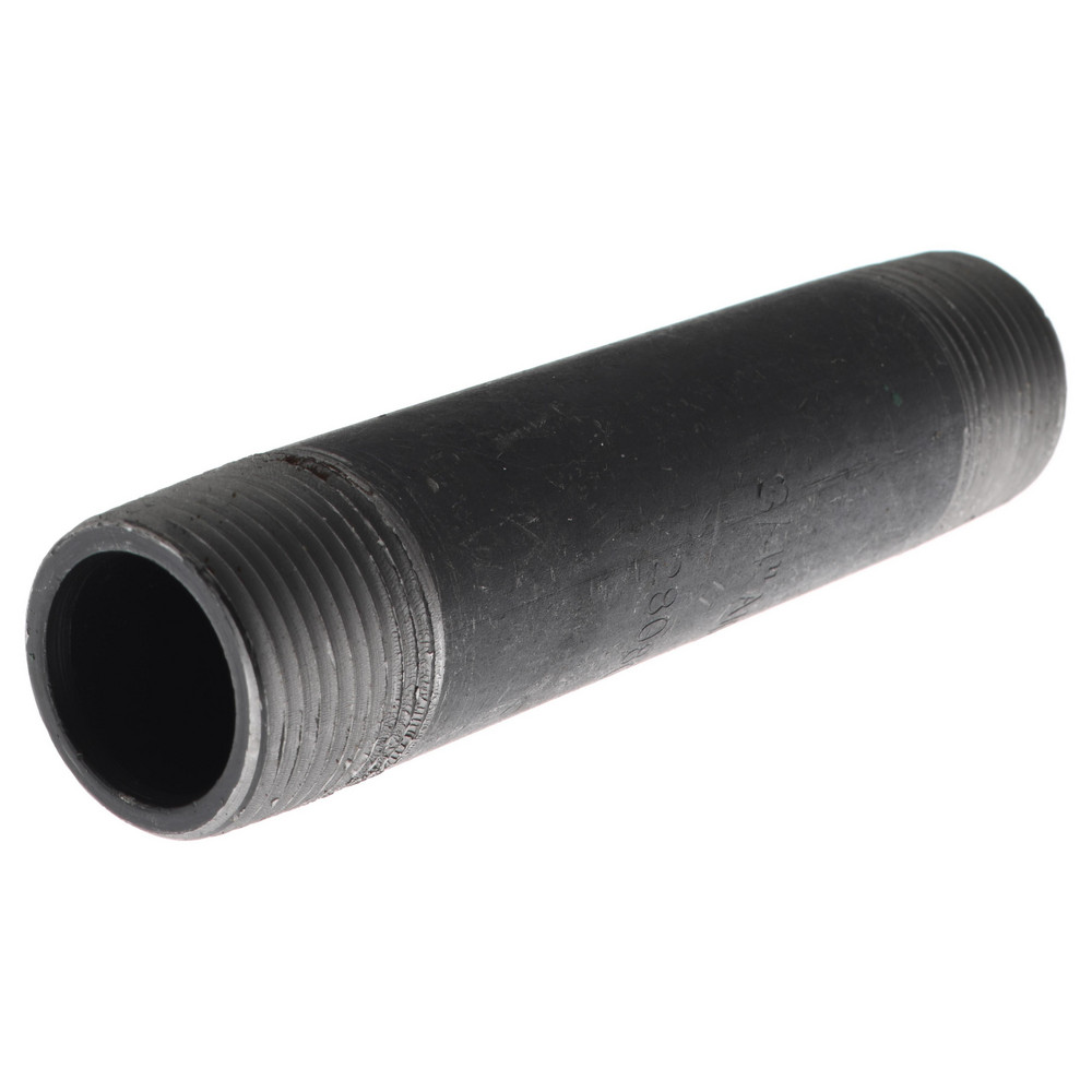 Value Collection Black Pipe Nipple: 3/4" Dia x 4-1/2" Long, Schedule 80 - MSCXNB05045