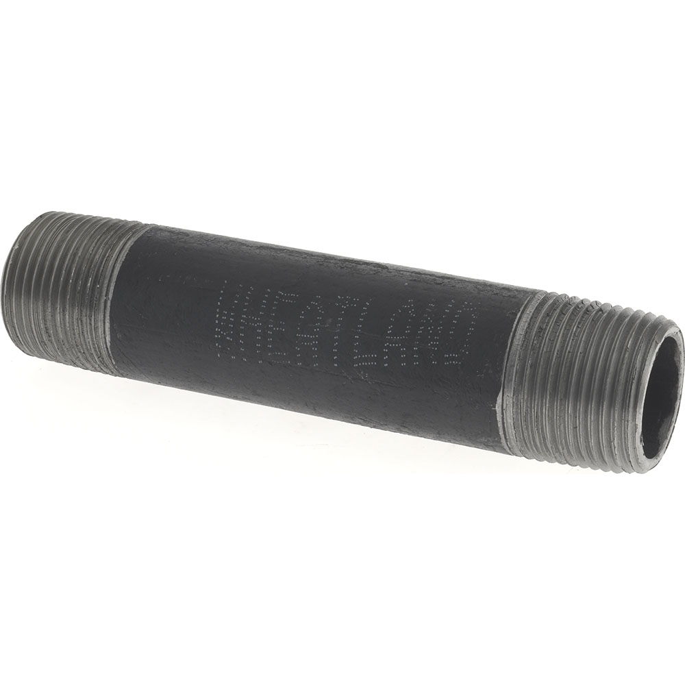 Value Collection Black Pipe Nipple: 3/4" Dia x 4-1/2" Long, Schedule 80 - MSCXNB05045