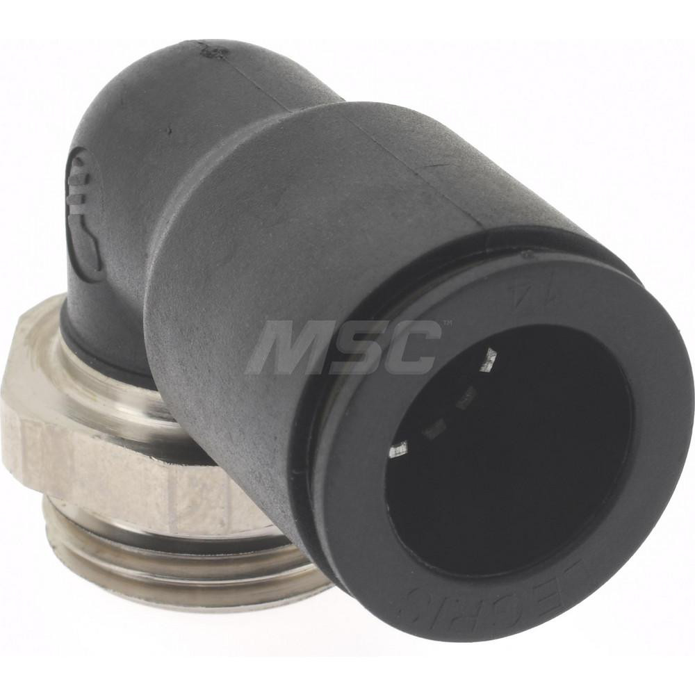 Legris Push-to-Connect Push-to-Connect Fitting: 90 deg Elbow, BSPP, 14.00 mm OD - 3199 14 21