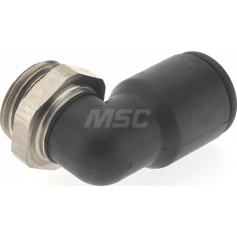 Legris Push-to-Connect Push-to-Connect Fitting: 90 deg Elbow, BSPP, 14.00 mm OD - 3199 14 21