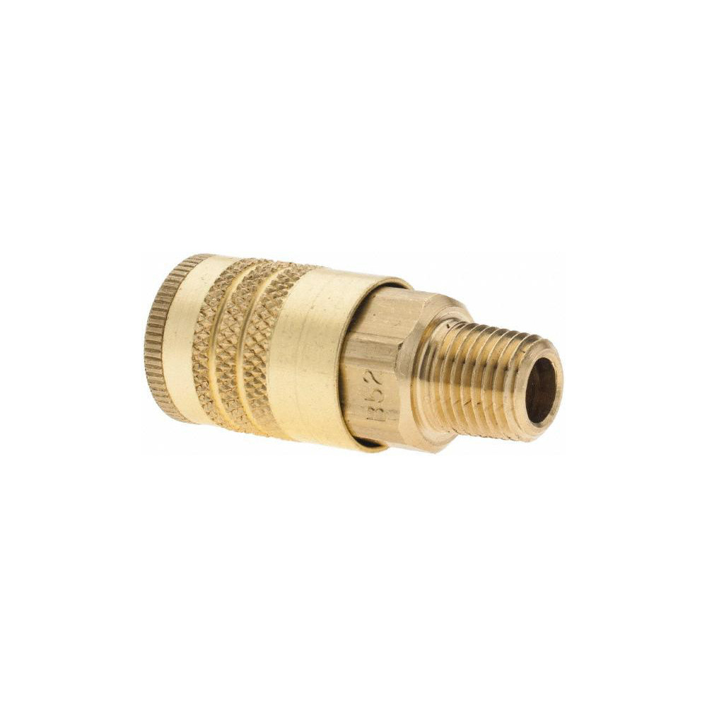 Parker Pneumatic Hose Coupling: 1/4-18, 1/4" Body Dia, ARO Interchange - B52-787