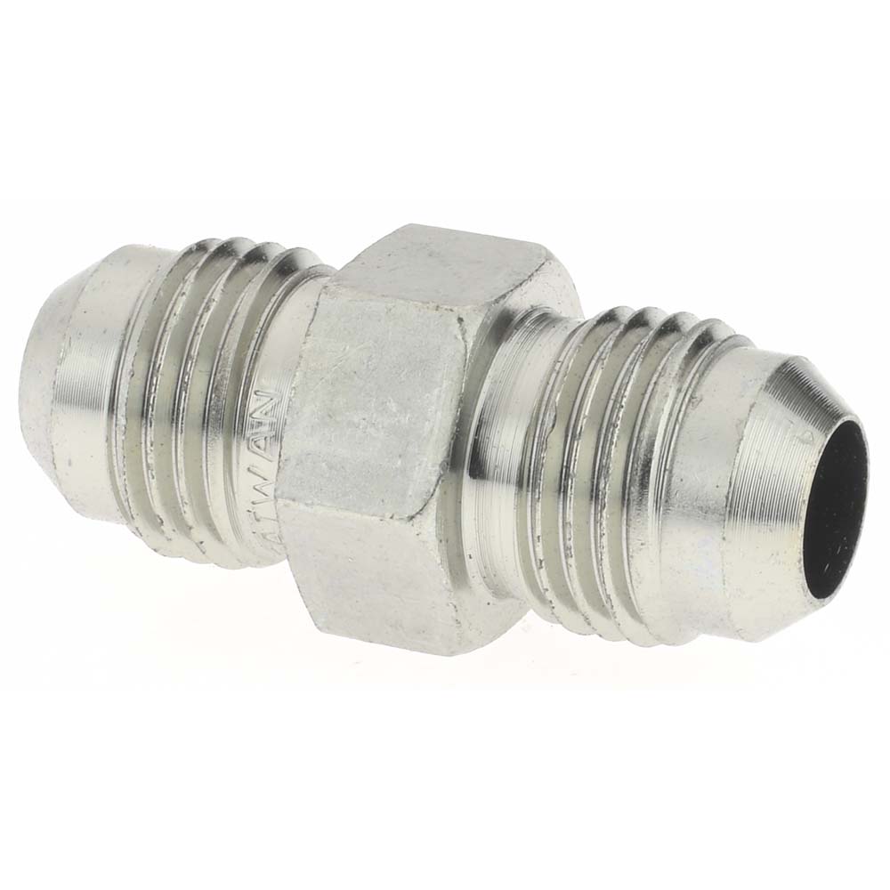 Parker Steel Flared Tube Reducer: 3/4" OD, 37 deg Flared Angle - PT-00071