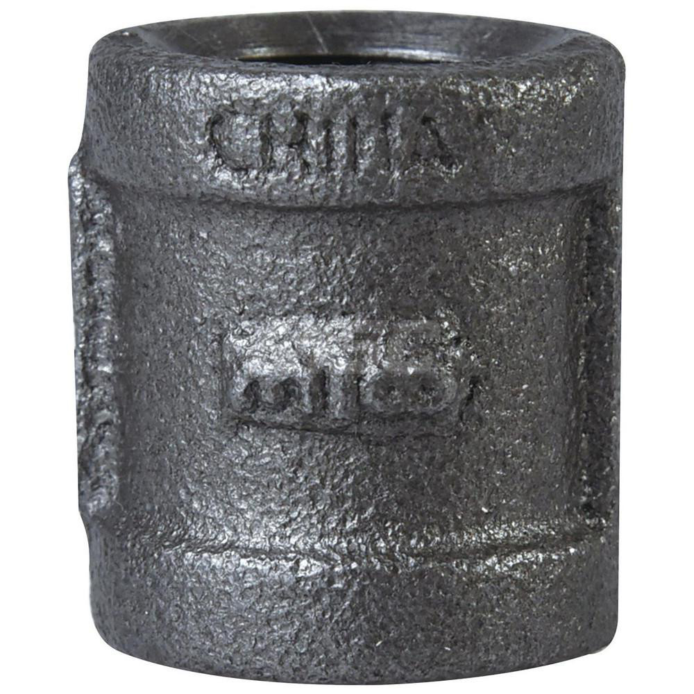 Value Collection Black Pipe Fittings: Tee, 3/8", Threaded, Malleable Iron - B-TEE03