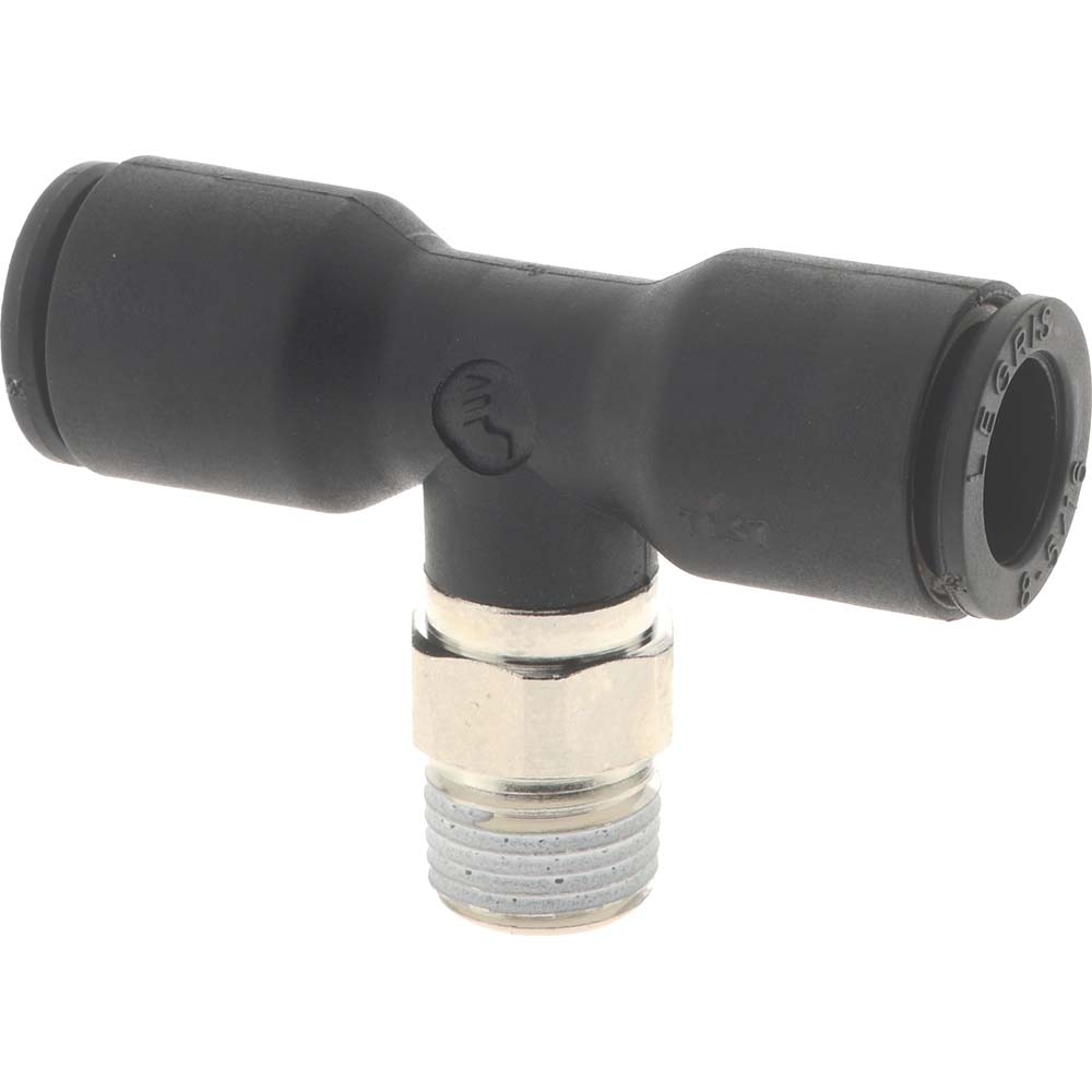 Legris Push-to-Connect Fitting: Male Branch Tee, NPT, 5/16" OD - 3108 08 14