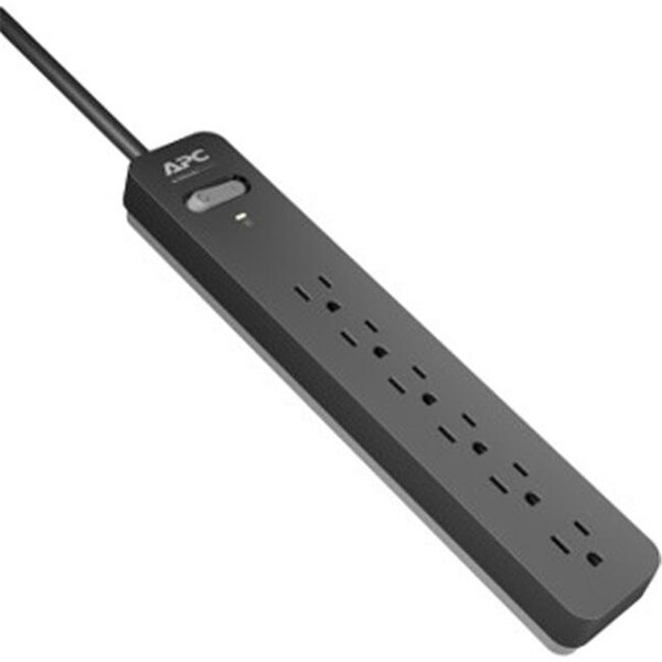 Dynamicfunction 10 ft. Cord Essential Surgearrest 6 Outlet Surge Protector - DY721849