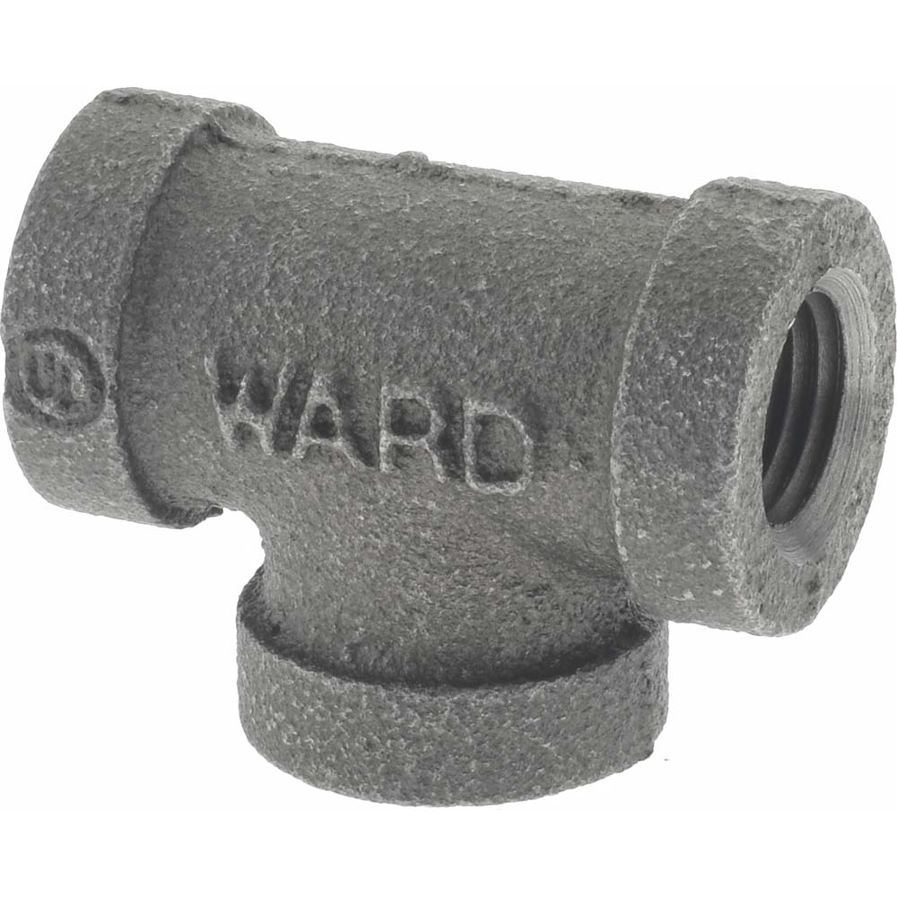 Value Collection Black Pipe Fittings: Tee, 1", Threaded, Malleable Iron - MDB130 25-5