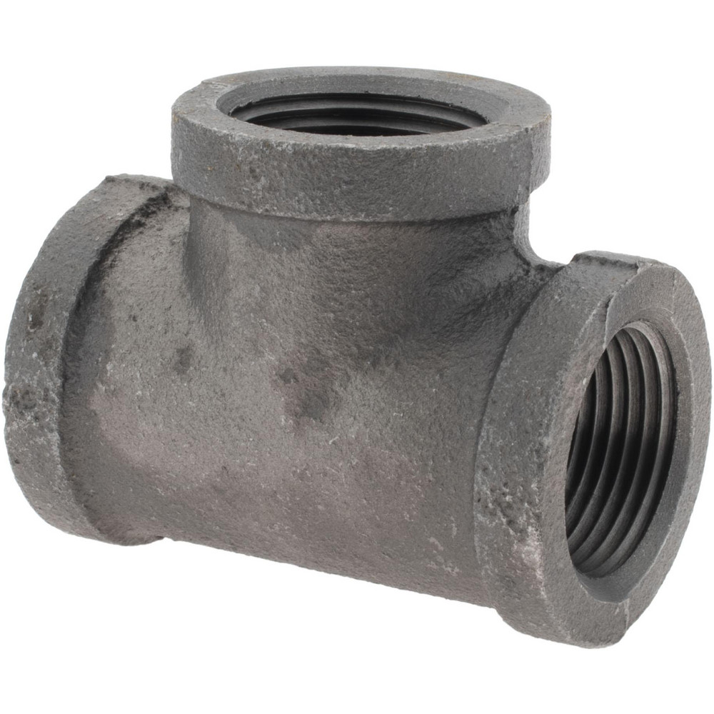 Value Collection Black Pipe Fittings: Tee, 1", Threaded, Malleable Iron - MDB130 25-5