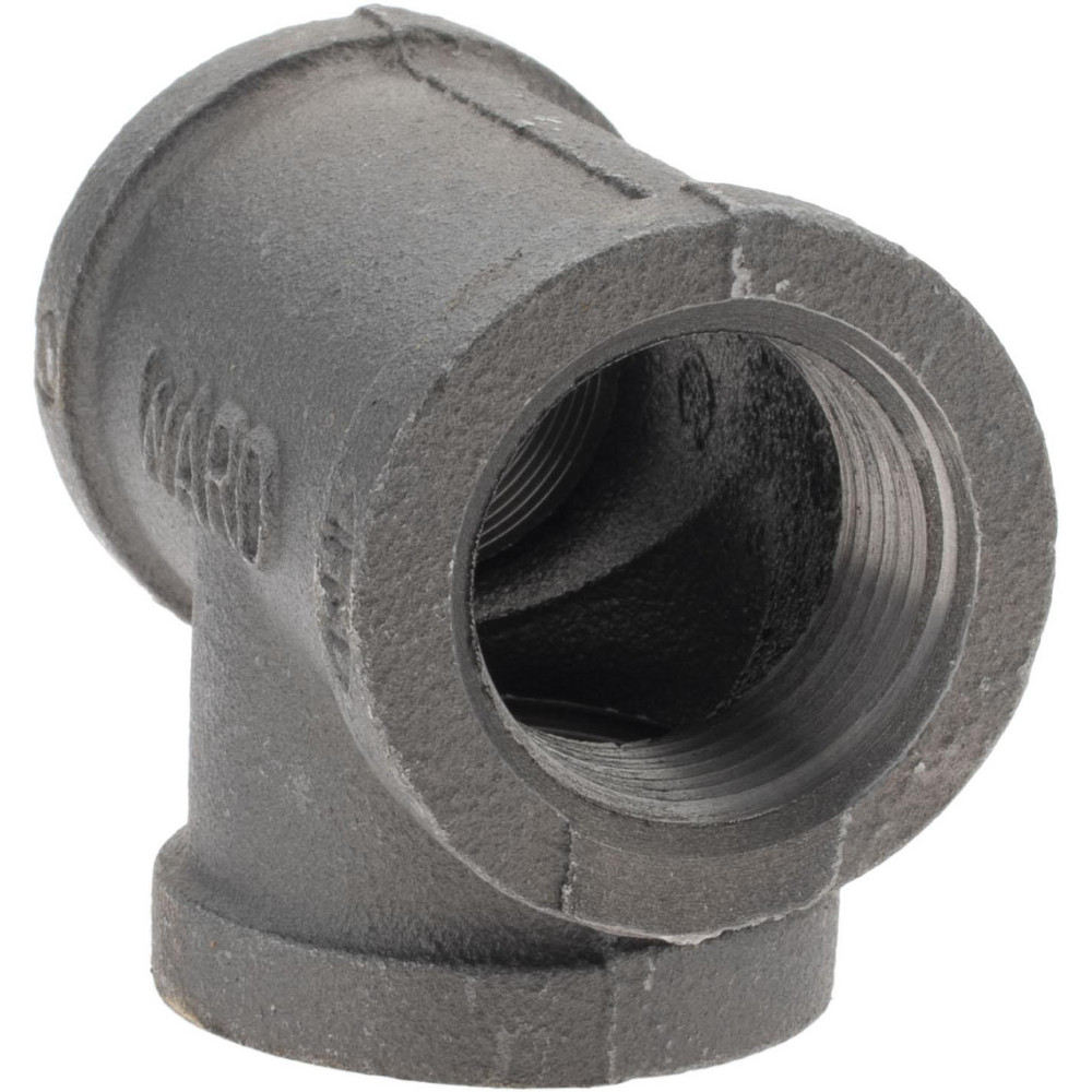 Value Collection Black Pipe Fittings: Tee, 1", Threaded, Malleable Iron - MDB130 25-5