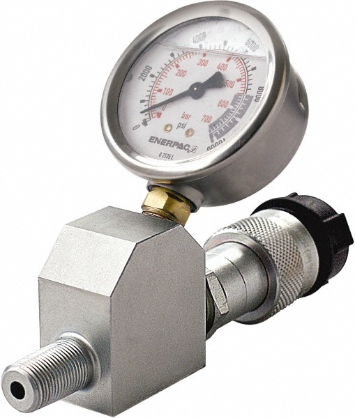 Enerpac Hydraulic Hose Regular-Flow Male Coupler: 3/8", 10,000 psi - AH604