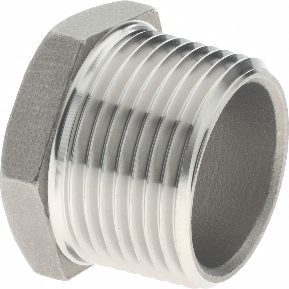 Merit Brass Pipe Bushing: 1 x 3/4", 316 Stainless Steel - K614-1612